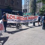 Exitosa protesta de Activistas Chilenos por la verdad frente a MINSAL